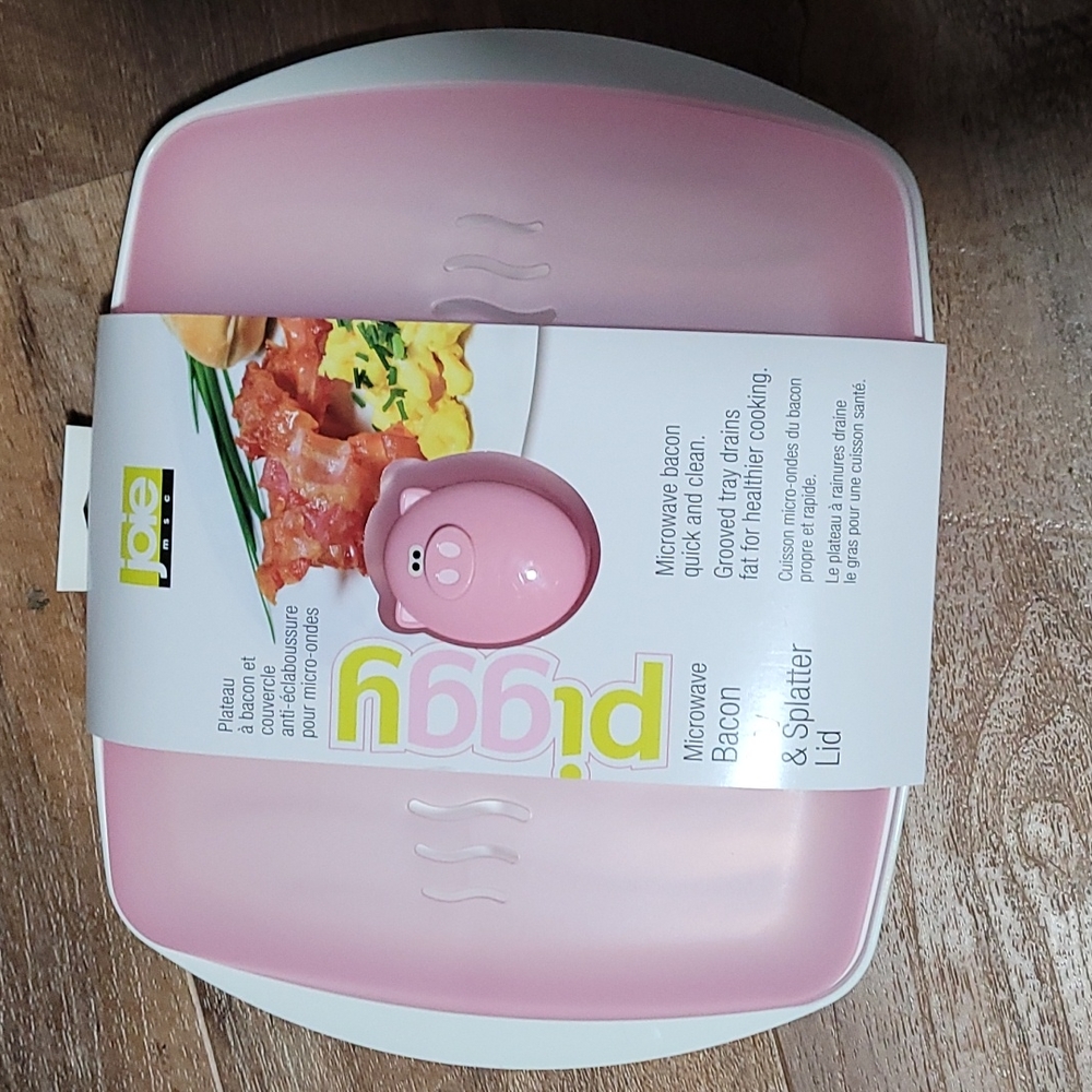 Microwave bacon tray